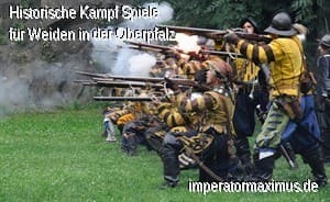 Musketen-Kampf - Weiden in der Oberpfalz (Stadt)